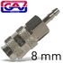 Universal Quick Coupler 8mm